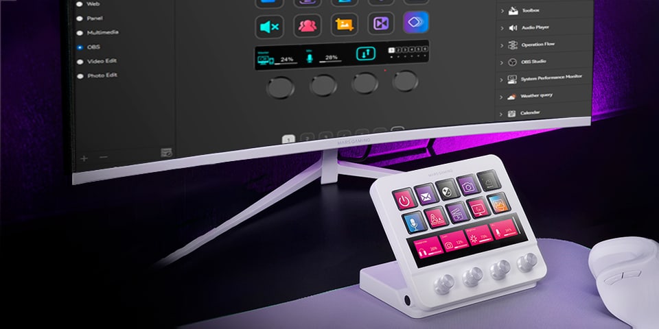 Mars Gaming MSD-PRO – Teljes testreszabás