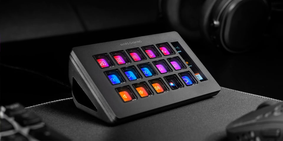 Mars Gaming MSD-ONE – Karcsú kialakítás csúszásgátló talpakkal