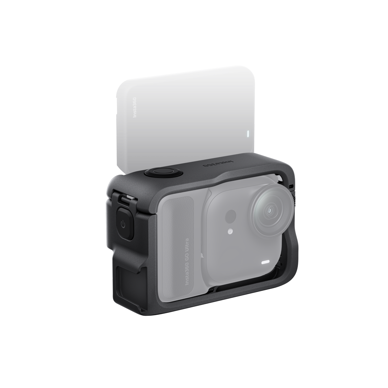 Insta360 GO Ultra a Utility Frame keretben