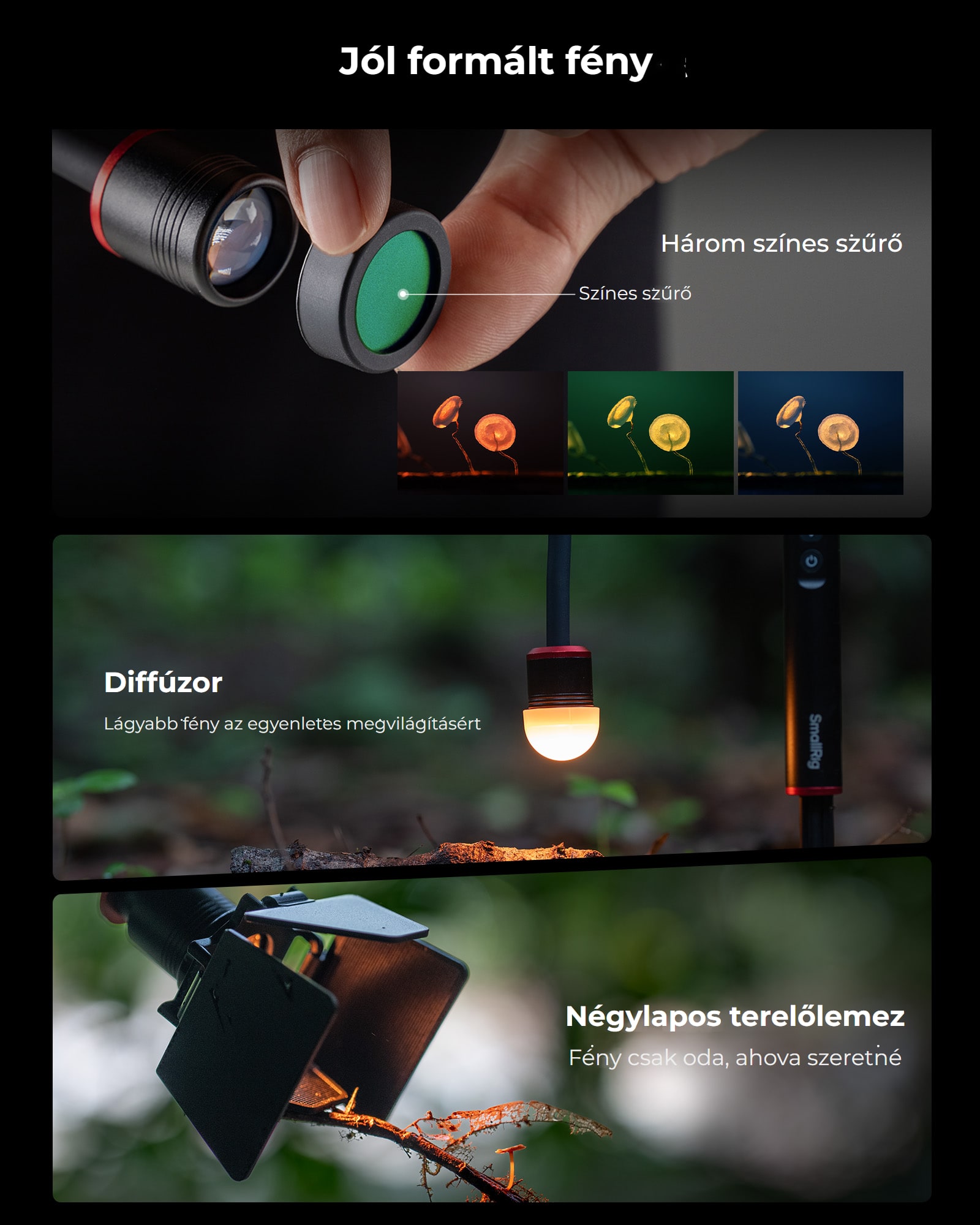 SmallRig RM 01B LED Macro Arm Light 6225 HU 8