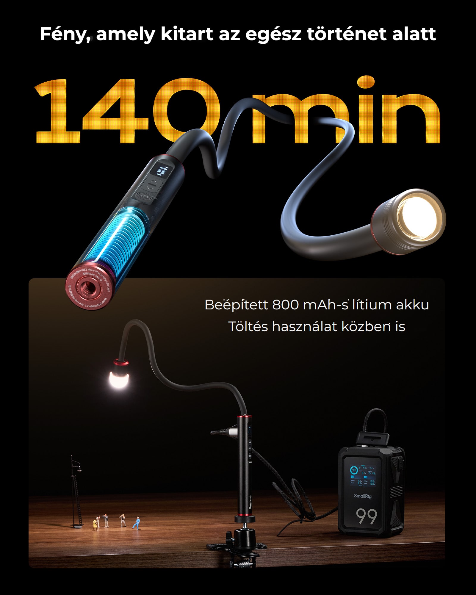 SmallRig RM 01B LED Macro Arm Light 6225 HU 10