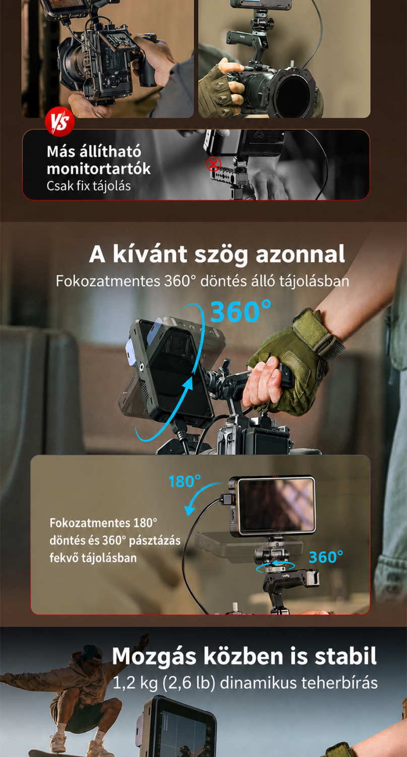 SmallRig Monitor Support 6314 – maďarská infografika 6