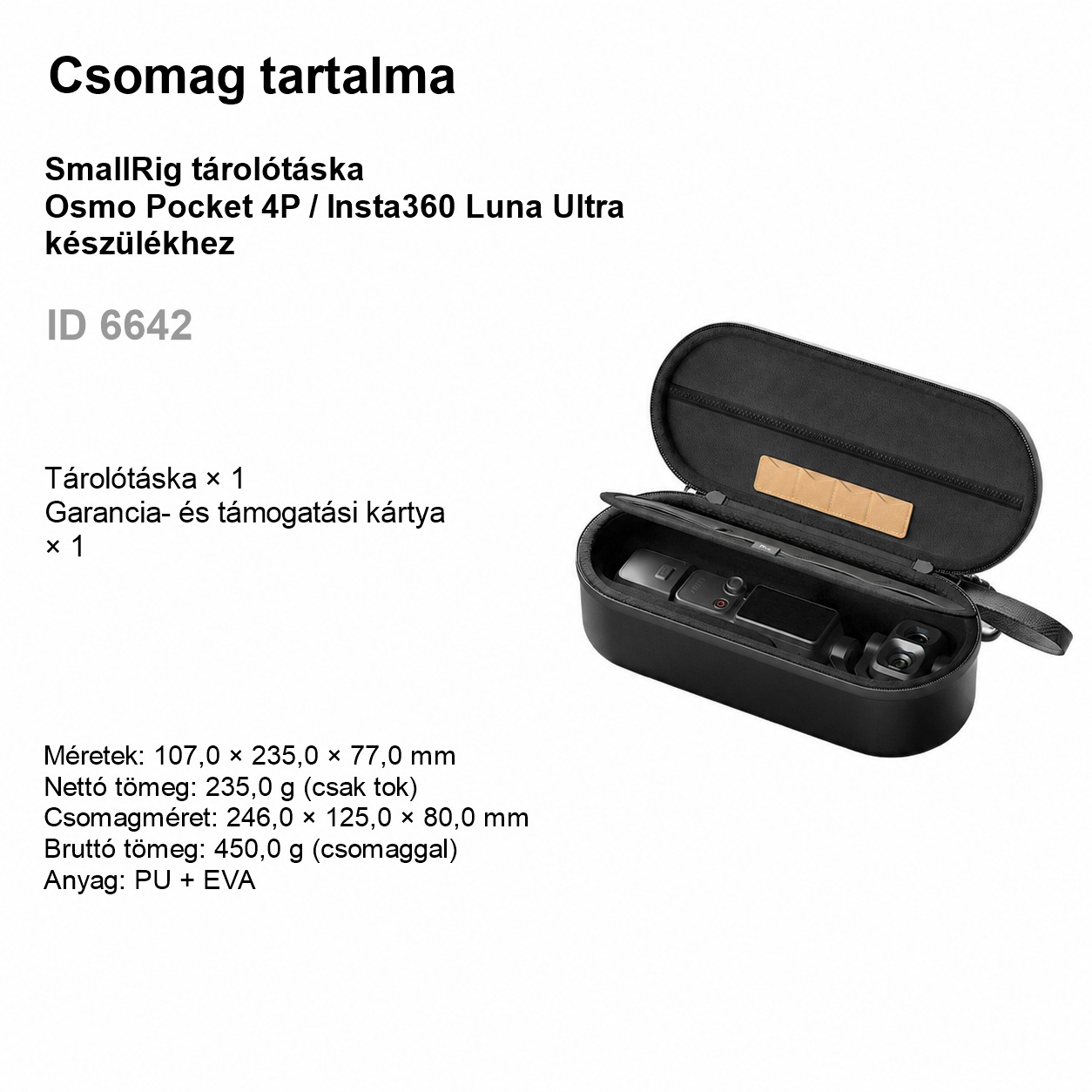 SmallRig Storage Bag 6642 HU 8