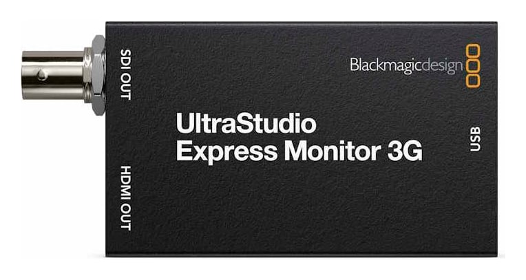 UltraStudio Express Monitor 3G – Két kimenet a profi monitorozáshoz