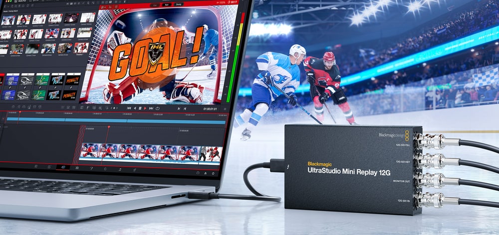 UltraStudio Mini Replay 12G – Replay és broadcast grafika a számítógépről