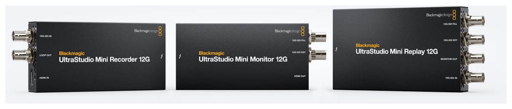 UltraStudio Mini Monitor 12G – Az UltraStudio Mini 12G sorozat három modellje