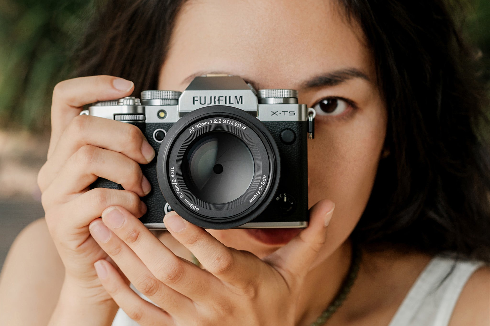 Viltrox AF 90 mm F2,2 XF Fujifilm fényképezőgépen