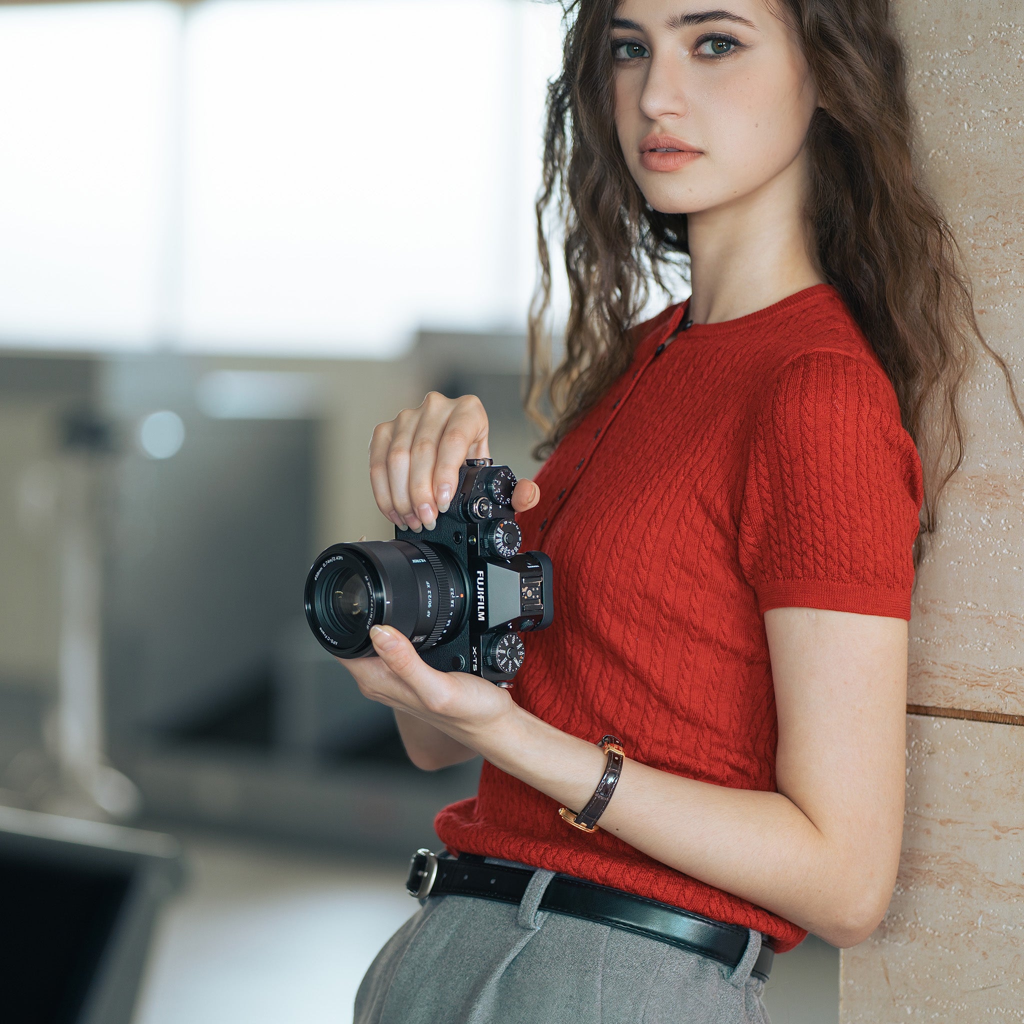 Portrérajz a Viltrox 90 mm-es objektívvel
