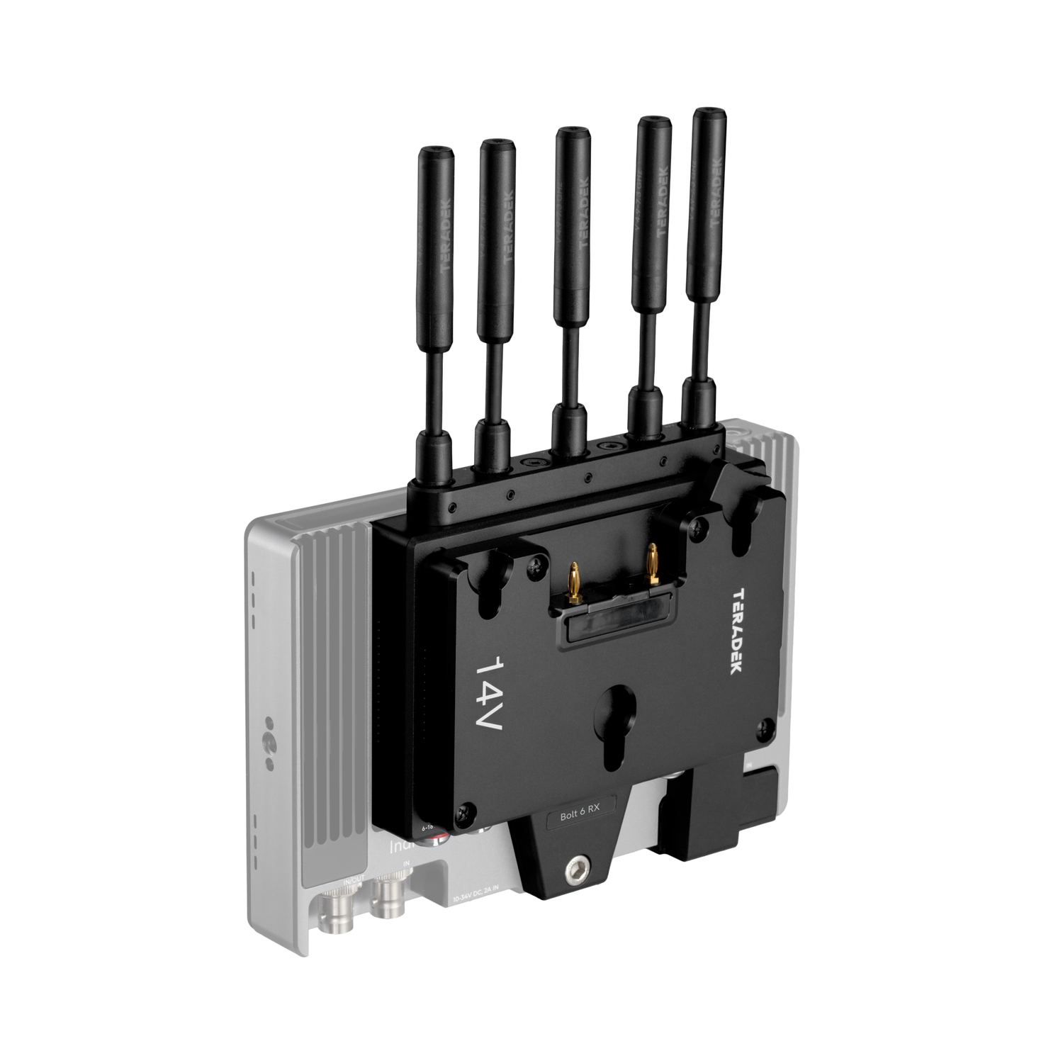 Teradek Bolt 6 Monitor Module 750 RX Gold Mount 10-2199-G7