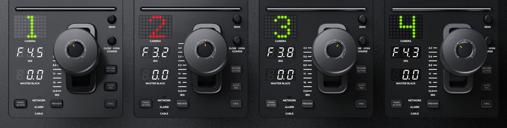 ATEM Camera Control Panel – Joystick a blendéhez és a master blackhez