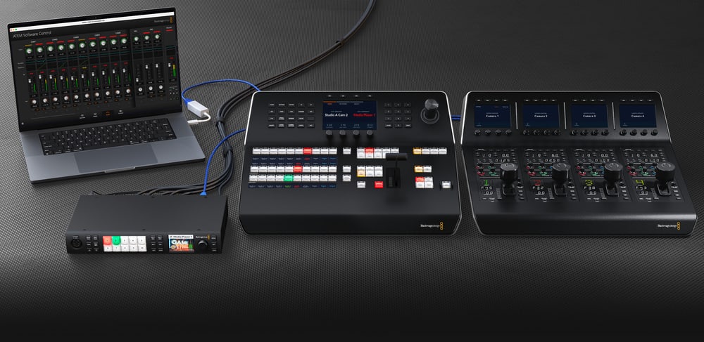 ATEM Camera Control Panel – Egyszerűen bővíthető