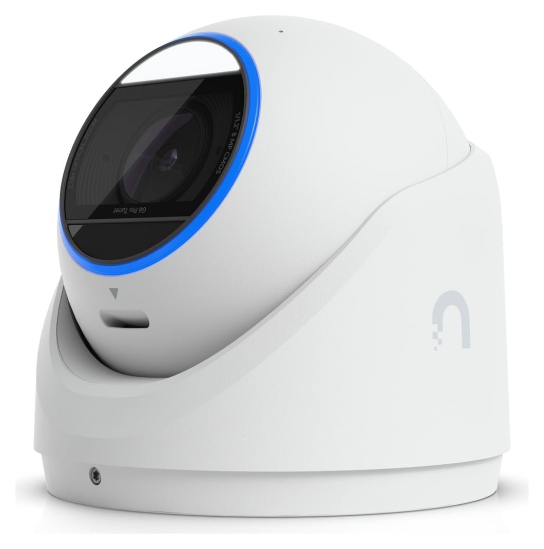 Ubiquiti UniFi Protect G6 Pro Turret, fehér – 1/1,2" érzékelő félhomályra és sötétre