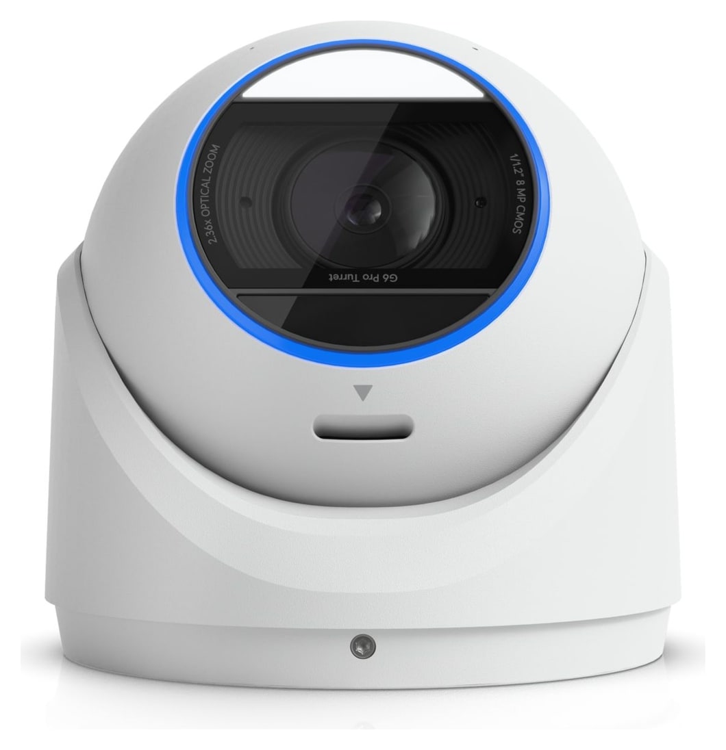 Ubiquiti UniFi Protect G6 Pro Turret, fehér – 2,36× optikai zoom