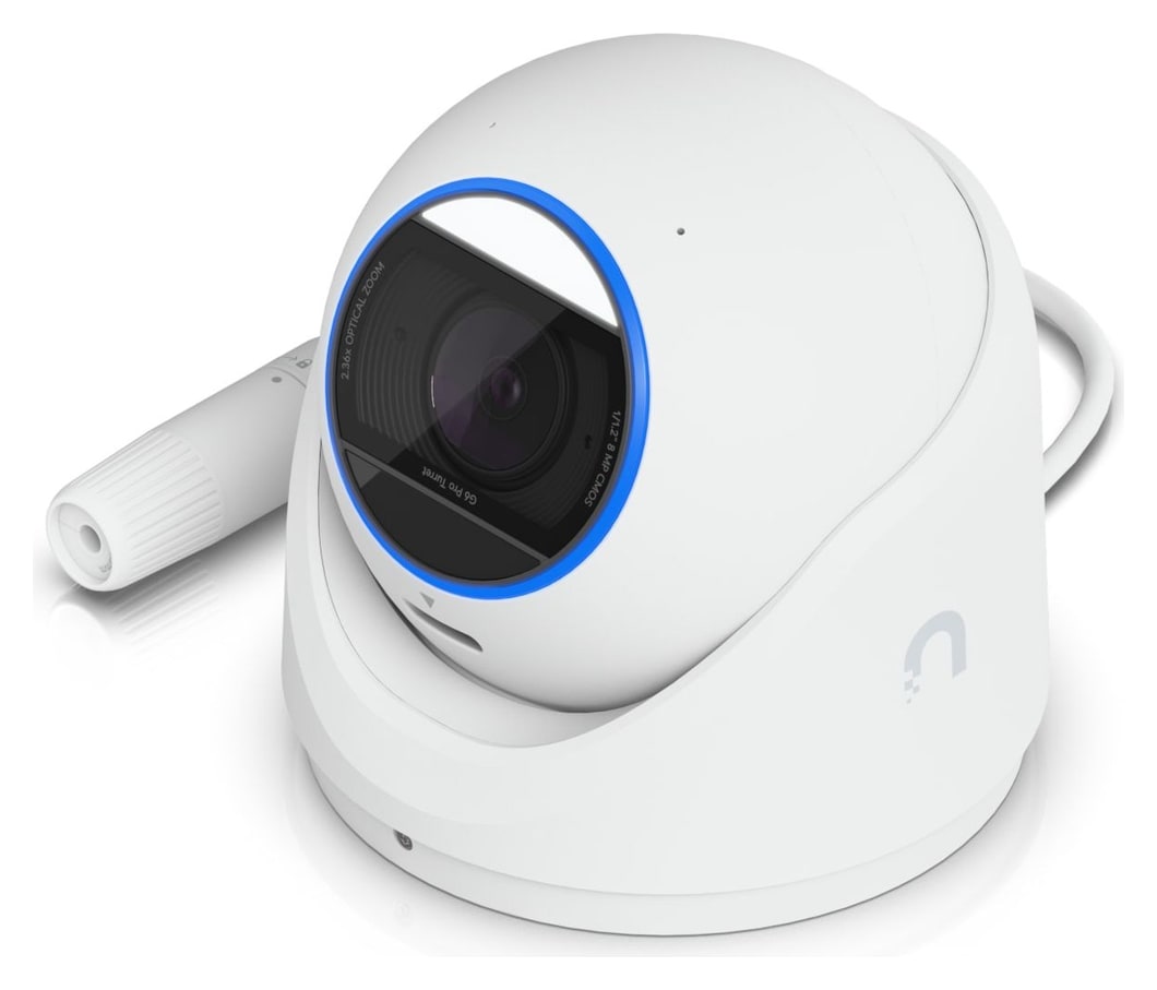 Ubiquiti UniFi Protect G6 Pro Turret, fehér – Kültérre, bármilyen időjárásra