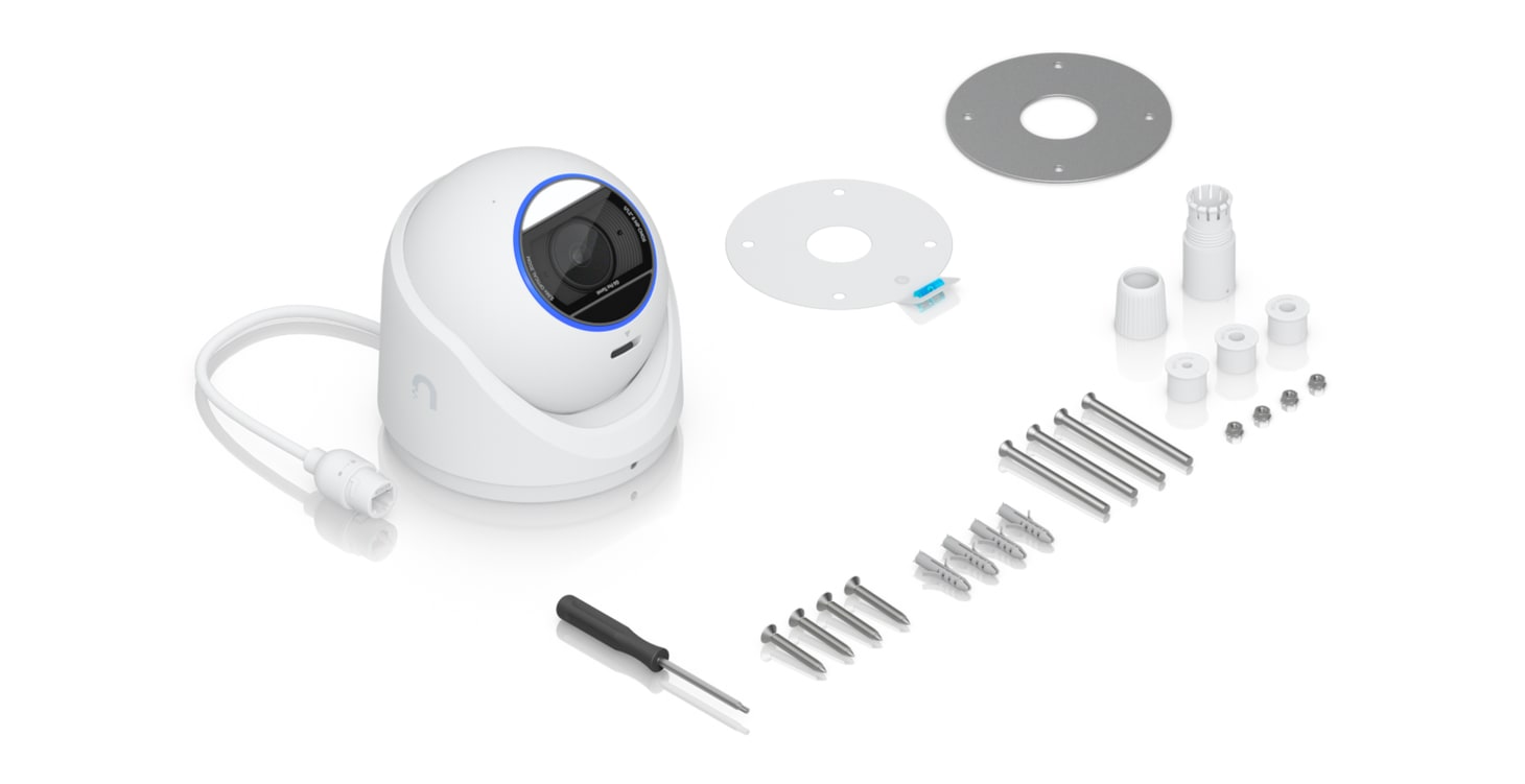 Ubiquiti UniFi Protect G6 Pro Turret, fehér