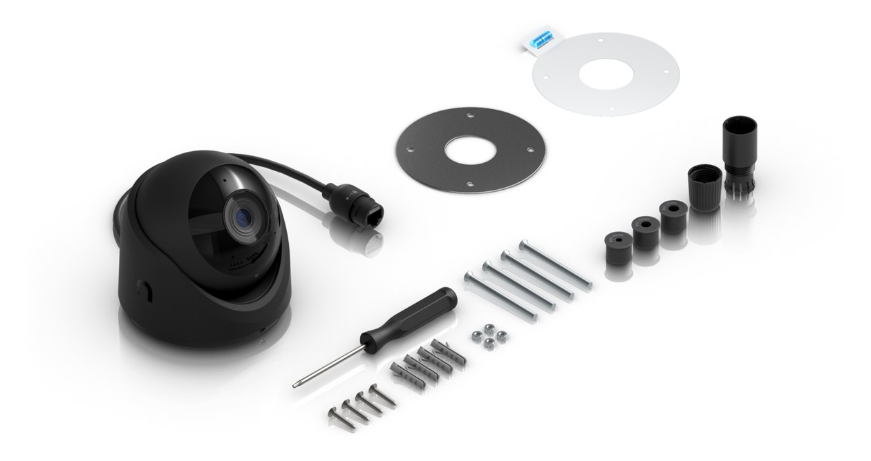 Ubiquiti UniFi Protect G6 Turret, fekete