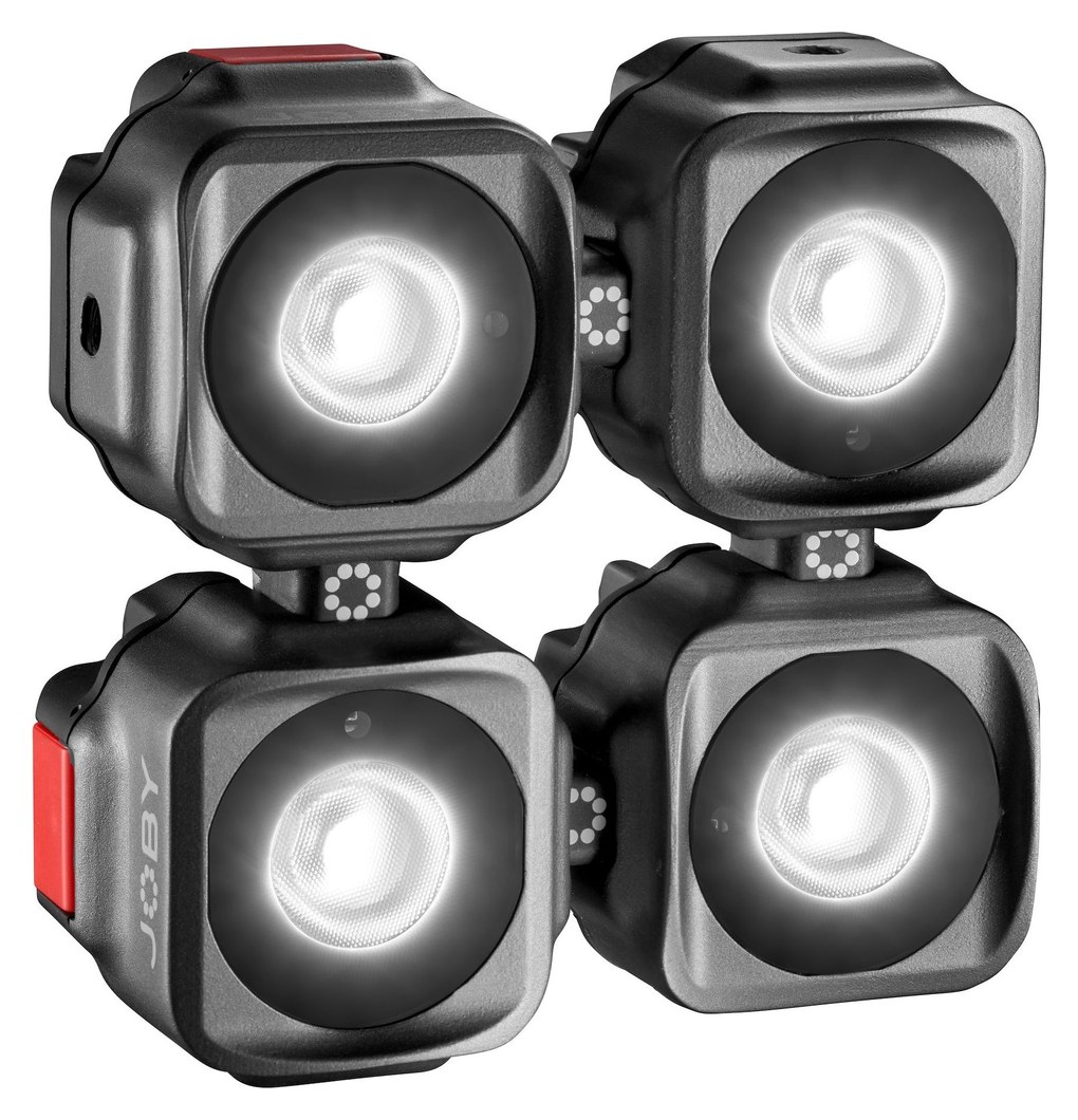 Joby Beamo Mini LED – Két cold shoe foglalat és 1/4"-20-as menet