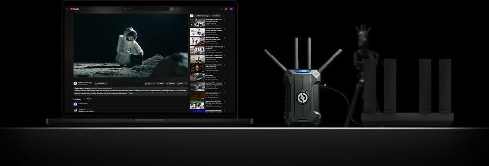 Hollyland Pyro Ultra RX – UVC-rögzítés és RTMP stream