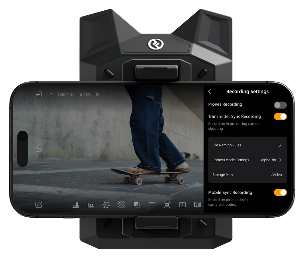 Hollyland Vcore – ProRes iPhone-on és iPaden