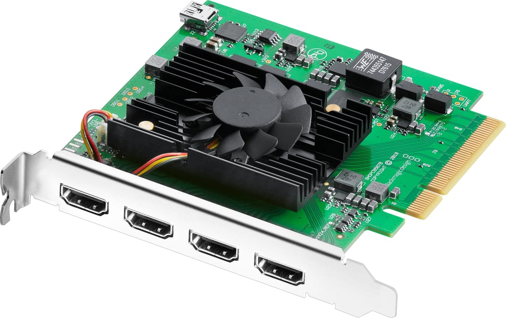 DeckLink Quad HDMI Recorder – Négy beállítható rögzítőkártya egyben