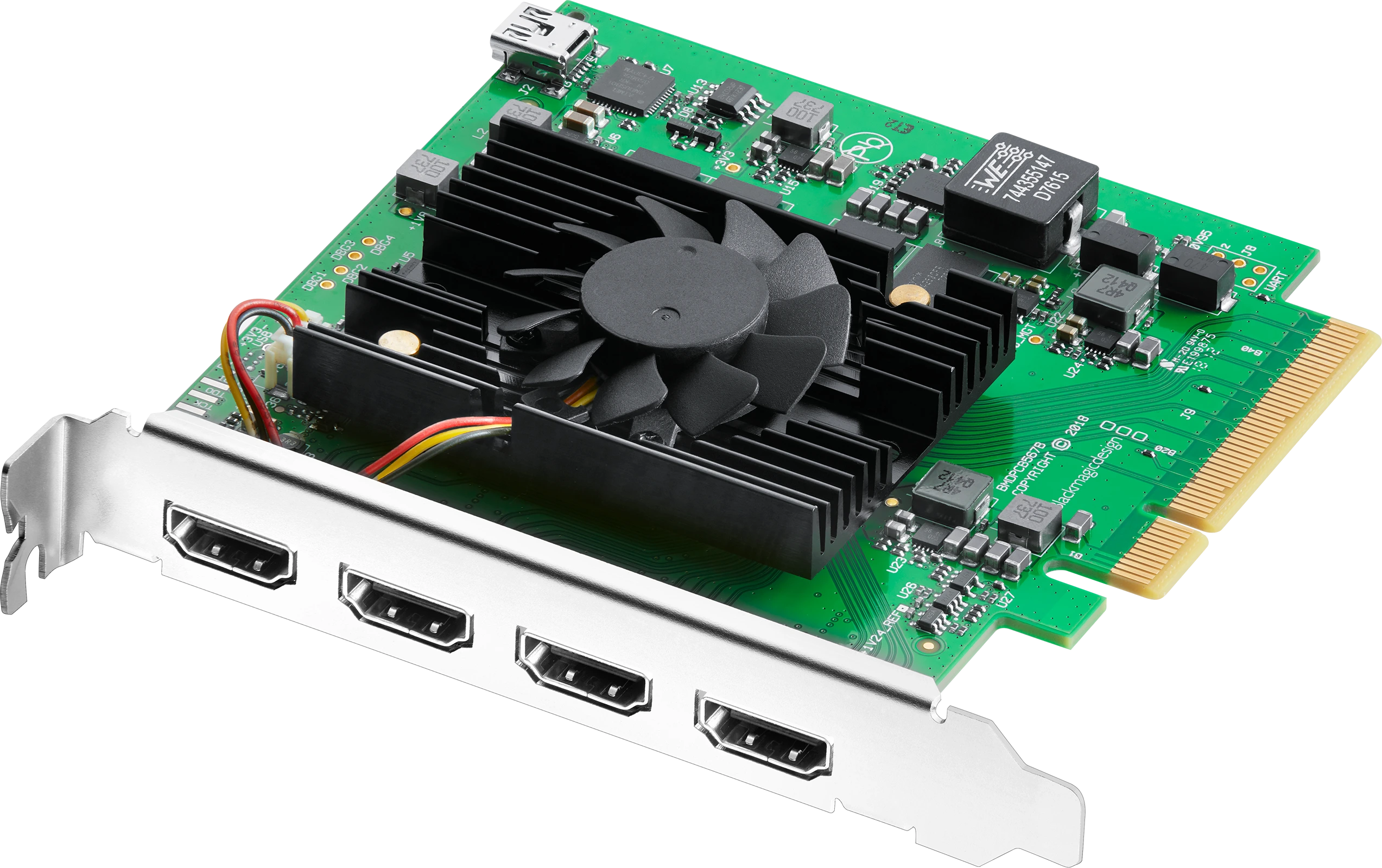 DeckLink Quad HDMI Recorder négy HDMI-bemenettel