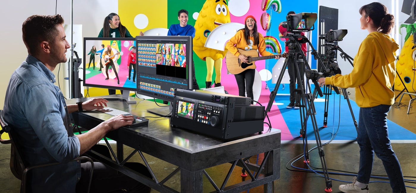 HyperDeck Extreme 8K HDR – Felvétel közvetlenül hálózati tárhelyre