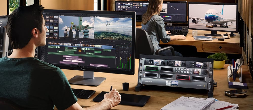 Blackmagic Design MultiDock 10G – Vágás közvetlenül a meghajtókról