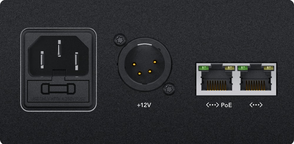 DaVinci Resolve Mini Panel – Tápellátás és csatlakozók