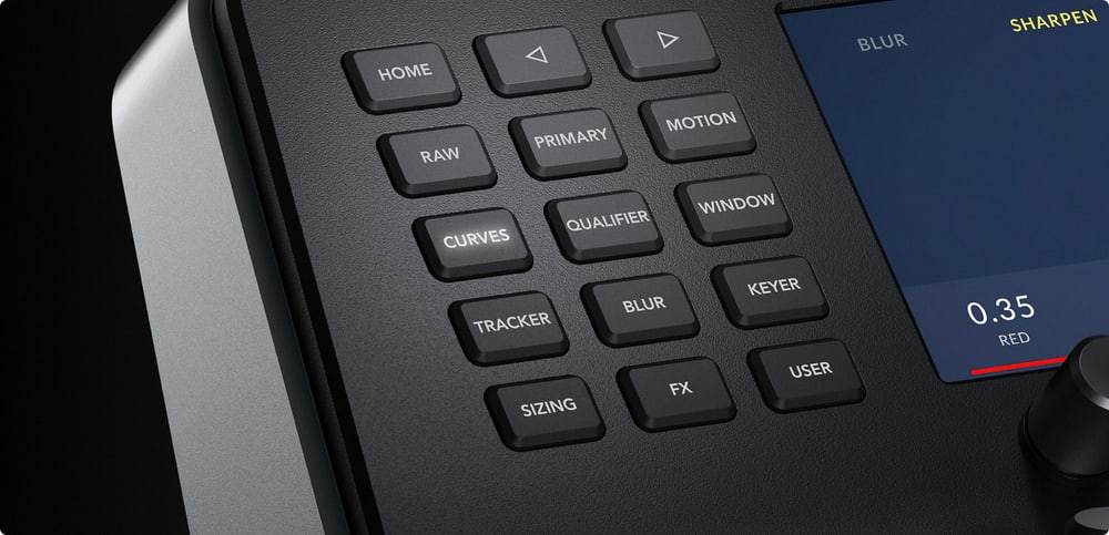 DaVinci Resolve Mini Panel – Gyors eszközváltás