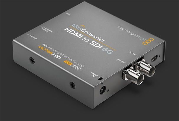 Mini Converter HDMI to SDI 6G – Videó és hang egy SDI jelben
