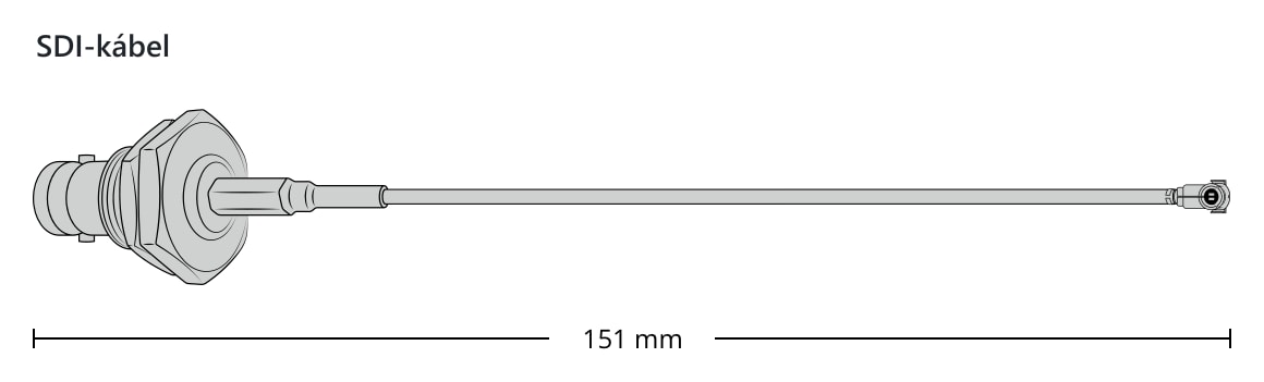 DeckLink Micro SDI Cable – Méretek