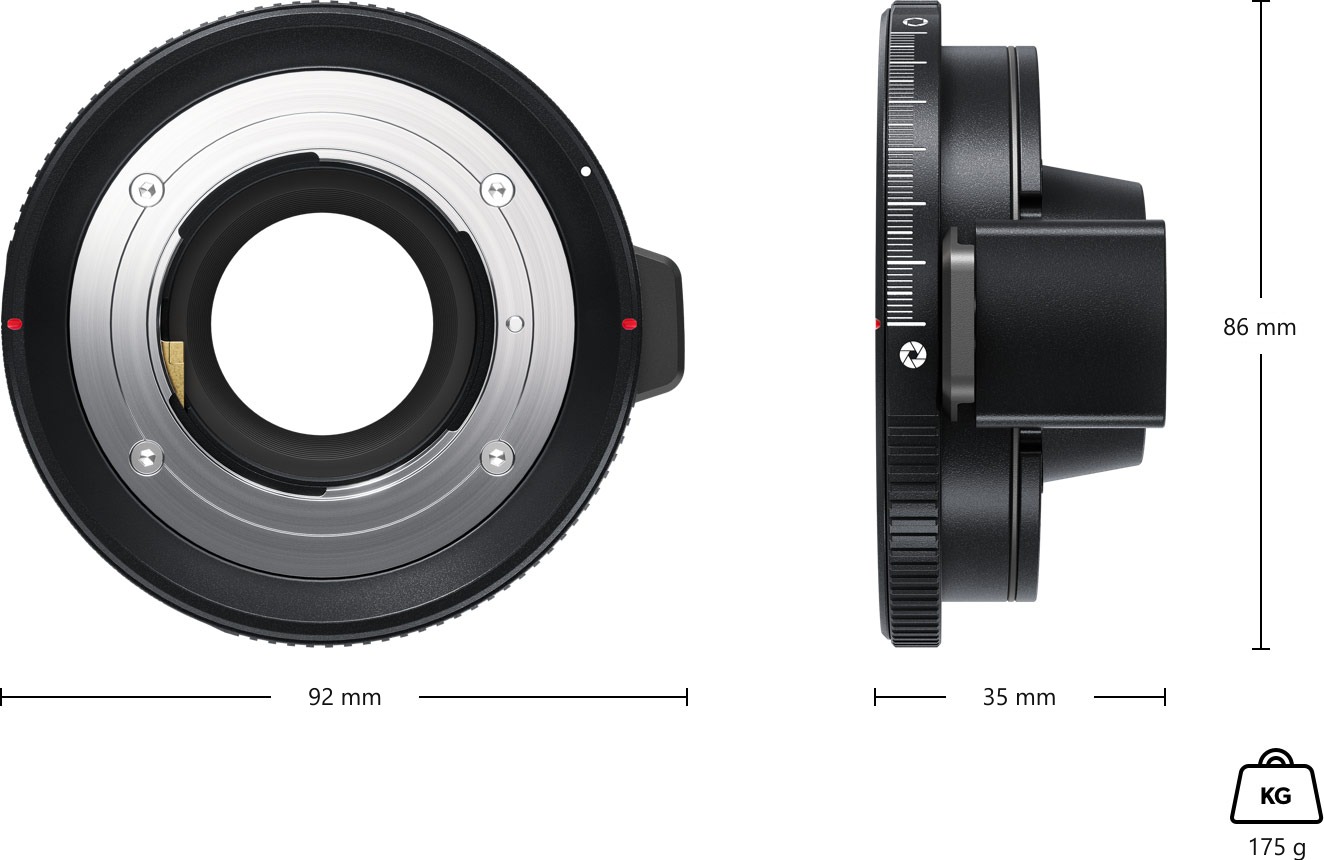 Blackmagic Design URSA Mini Pro F Mount – Méretek és tömeg