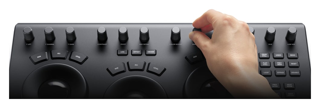 DaVinci Resolve Micro Panel – Fontos eszközök menükeresés nélkül