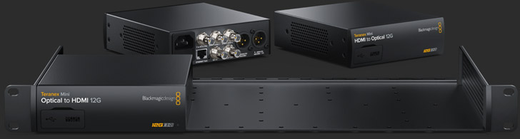 Teranex Mini rack workflow