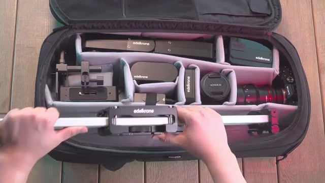 Minden modell elfér az edelkrone hátizsákban