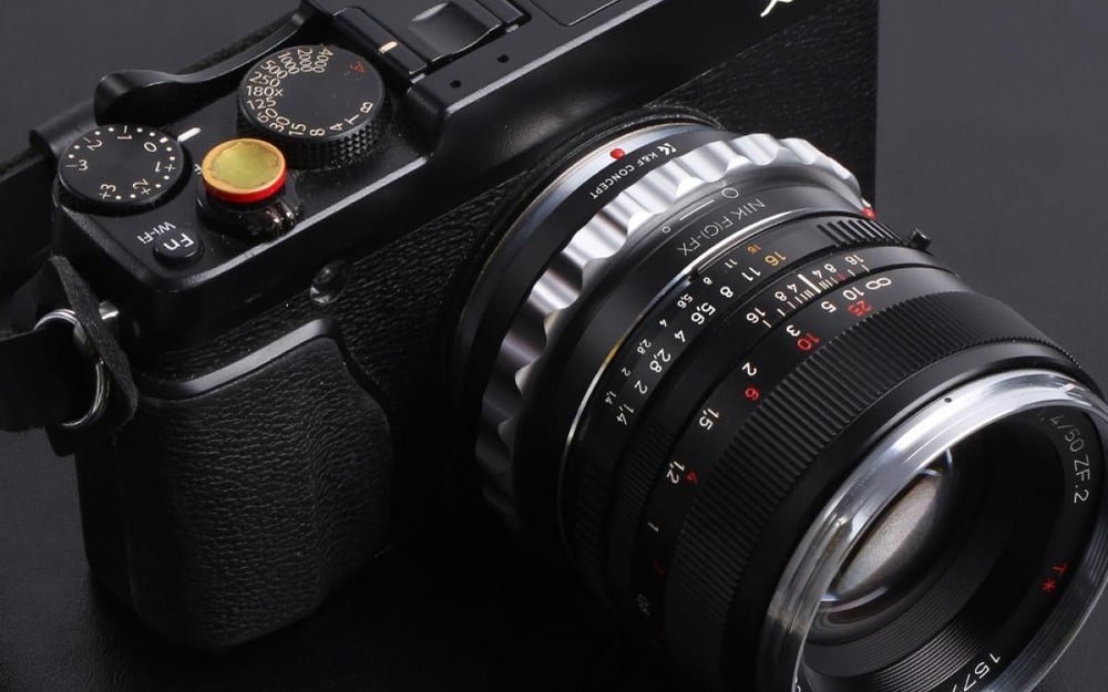 Nikon F (G) objektívek Fujifilm X vázon