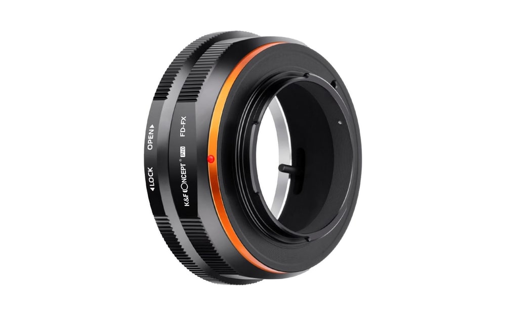 Canon FD objektívek Fujifilm X vázon