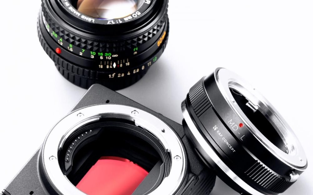 Minolta MD objektívek L-Mount vázon