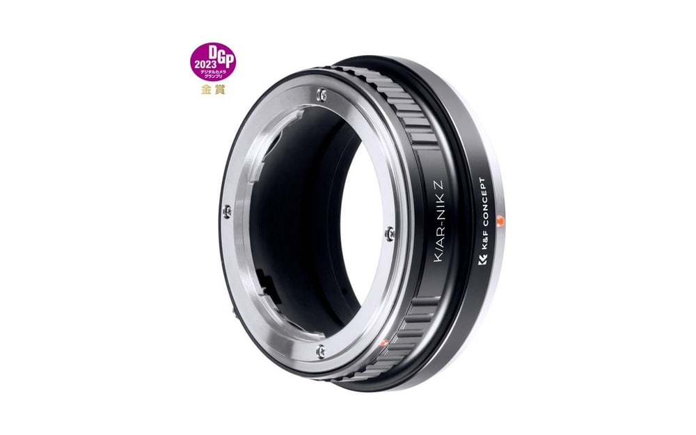 Konica AR objektívek Nikon Z vázon