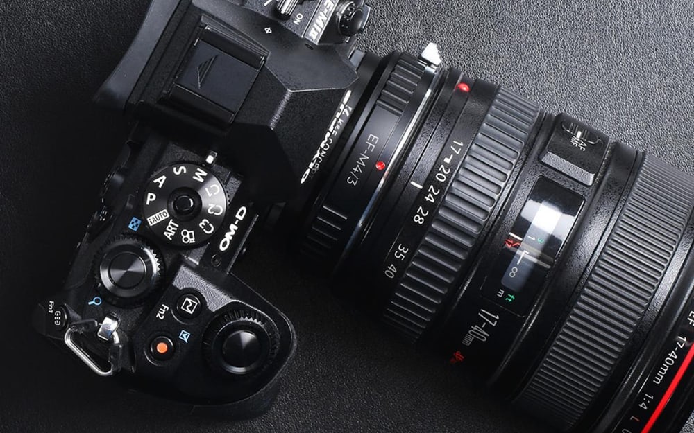 Canon EF objektívek MFT fényképezőgépeken