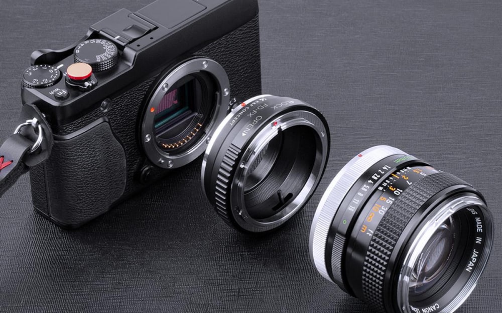 Canon FD objektívek Fujifilm X fényképezőgépeken