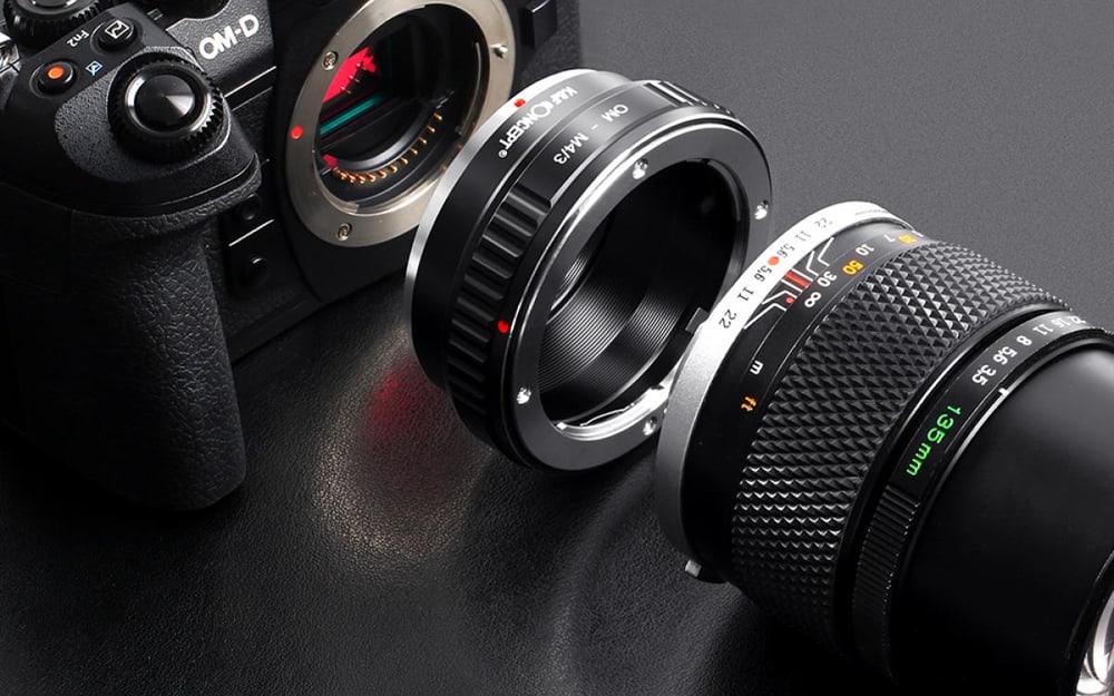 Olympus OM objektívek MFT fényképezőgépeken