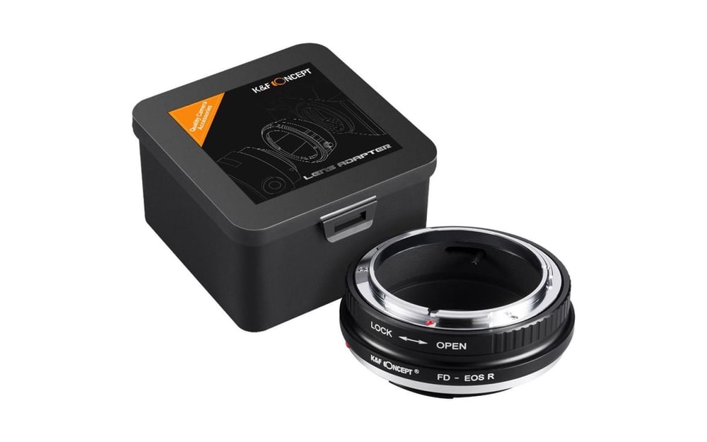 Canon FD objektívek Canon EOS R fényképezőgépeken