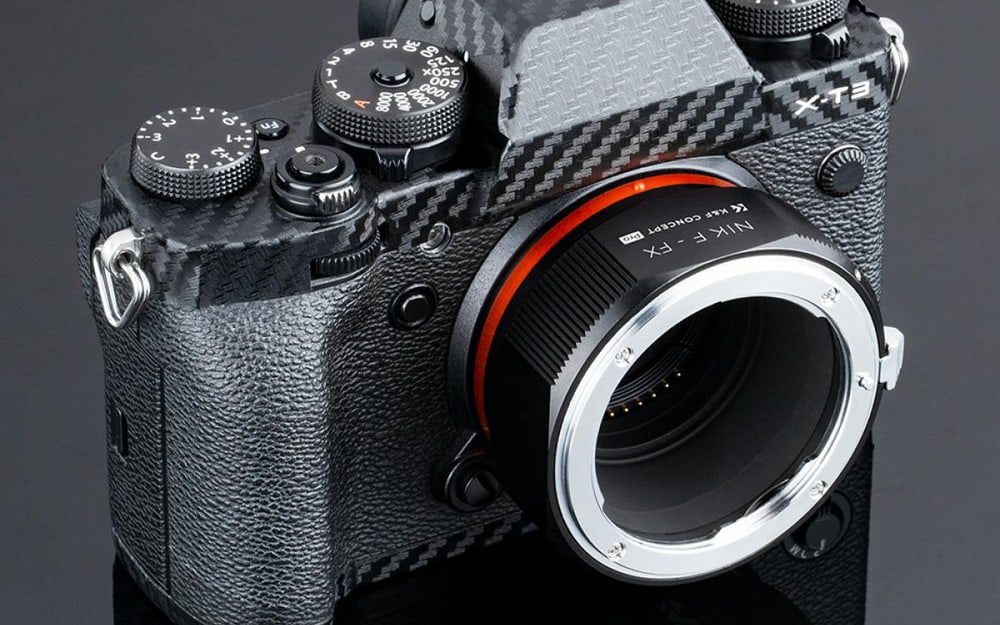 Nikon F objektívek Fujifilm X fényképezőgépeken