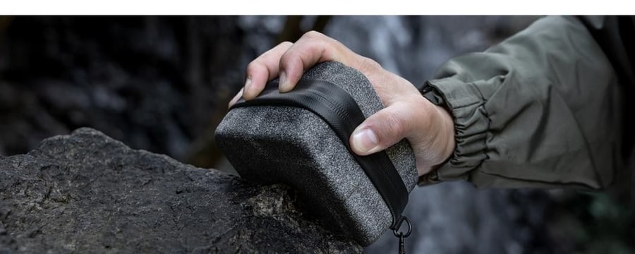 K&F Concept Filter Bag 08 szűrőtok 10 szűrőhöz 95 mm-ig, L méret, fekete