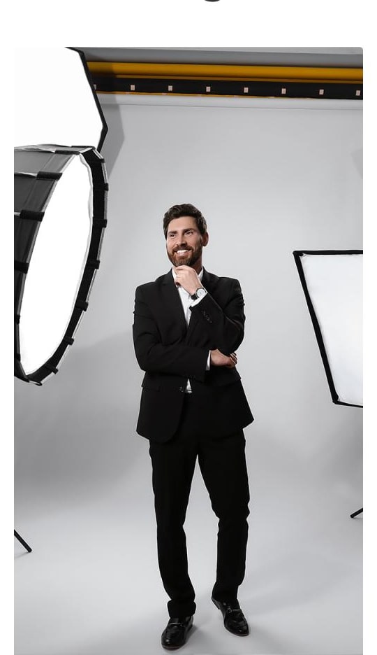 Nagy, lágy fényforrás