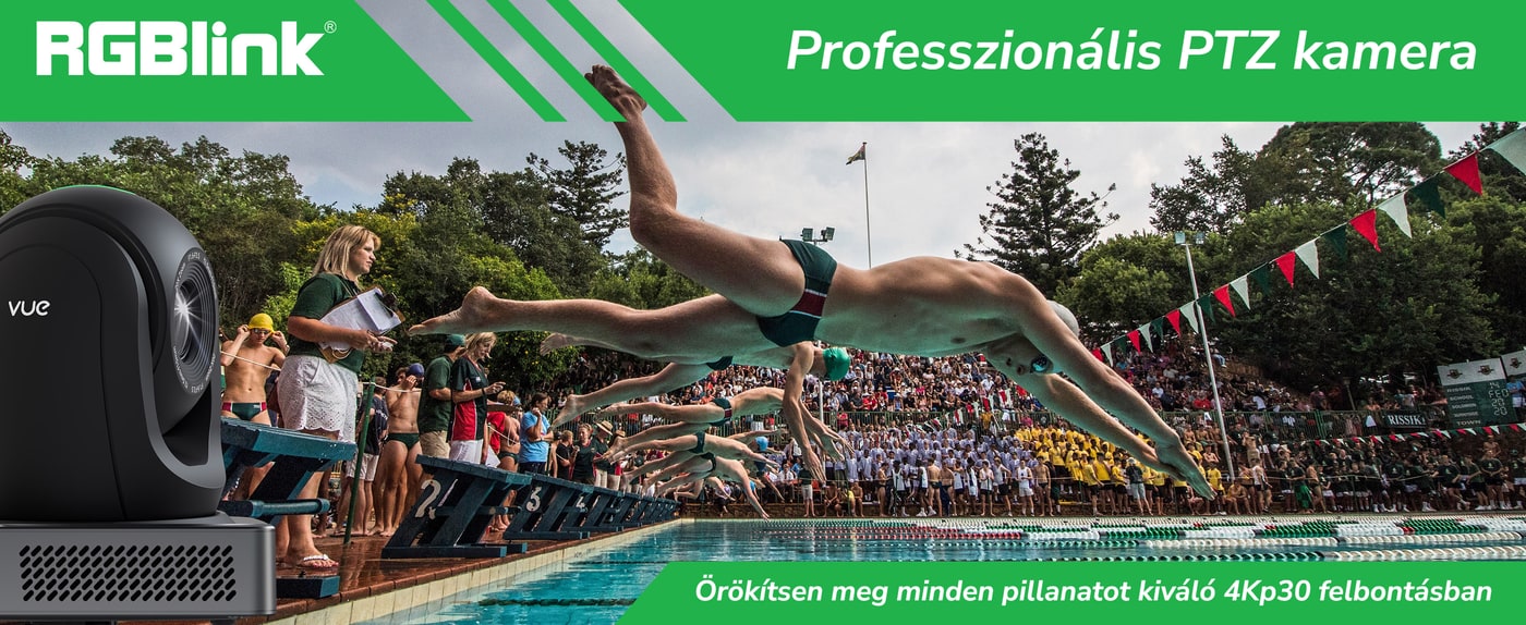 Professzionális 4K PTZ kamera