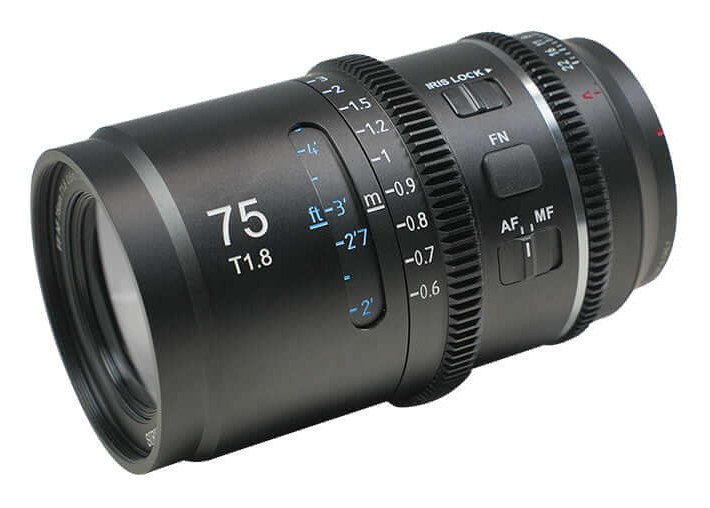 Astra 75 mm: anamorf autofókusz teljes képkockára
