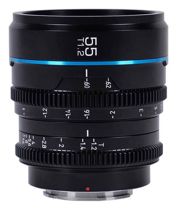Sirui Nightwalker 55 mm T1,2 S35 manuális cine objektív (L-Mount, fekete)