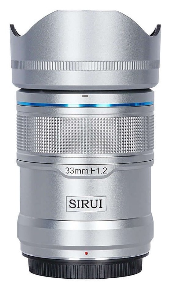Sirui Sniper 33mm F1,2 APS-C AF objektív, Sony E, ezüst